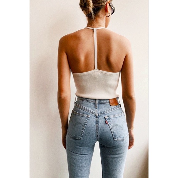 Levi's Denim - Levi’s Premium 501 Skinny Button Fly High Rise Blue Jeans We The People Size 26